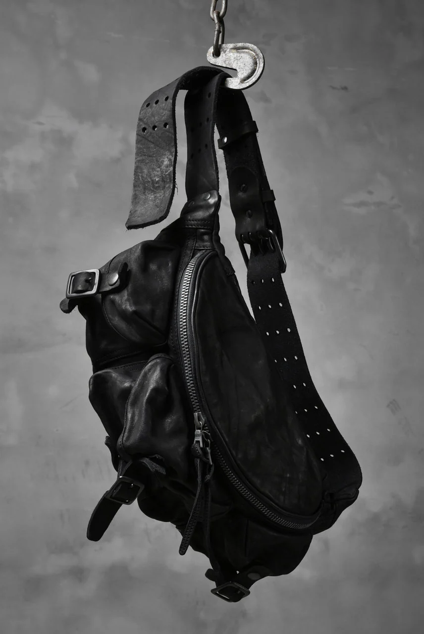 ISAMU KATAYAMA BACKLASH "DoubleShoulder" MIL-BAG (BLACK)