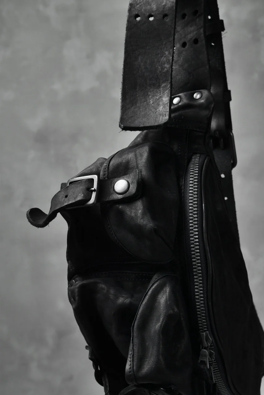 ISAMU KATAYAMA BACKLASH "DoubleShoulder" MIL-BAG (BLACK) - Image 14