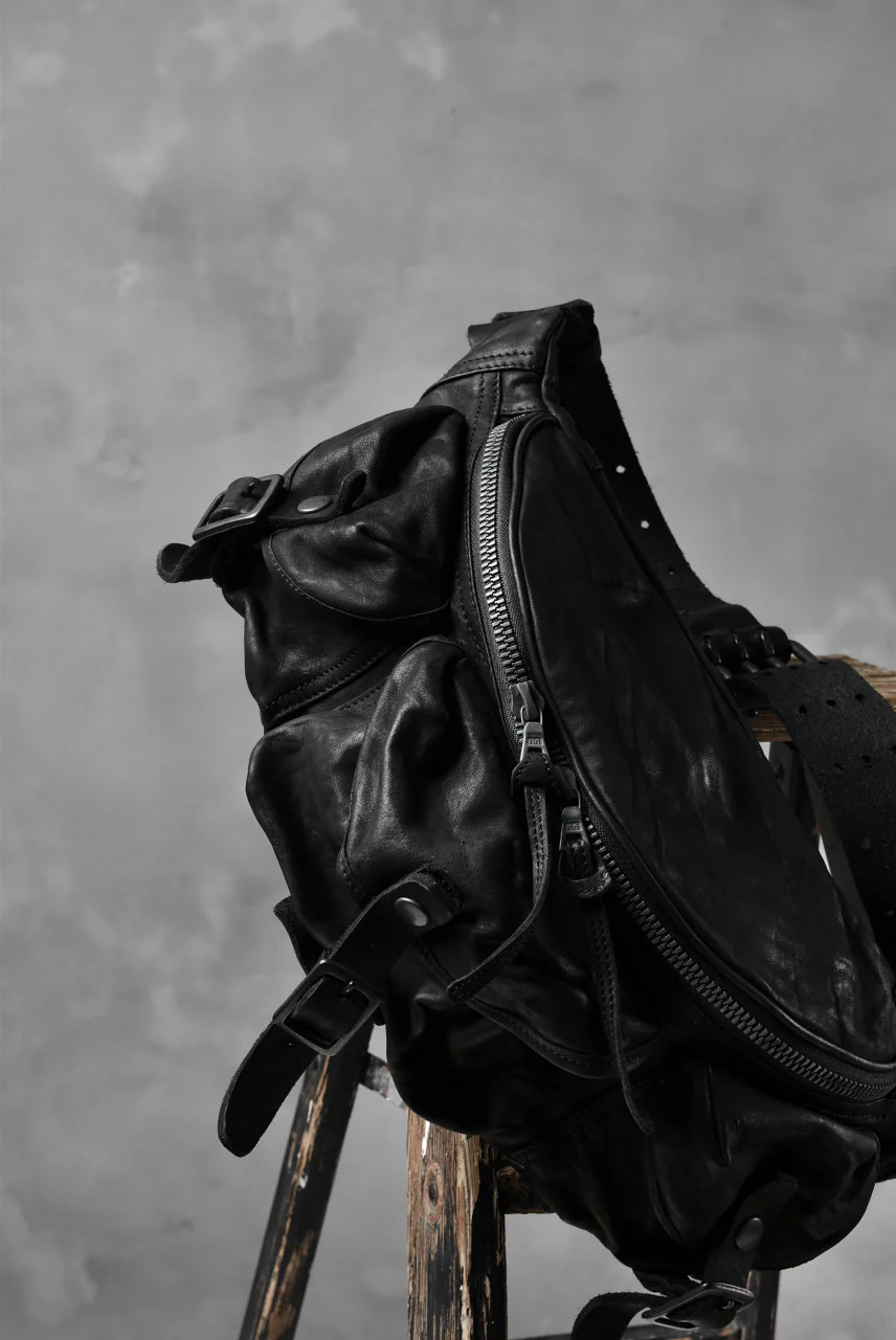 ISAMU KATAYAMA BACKLASH "DoubleShoulder" MIL-BAG (BLACK) - Image 16