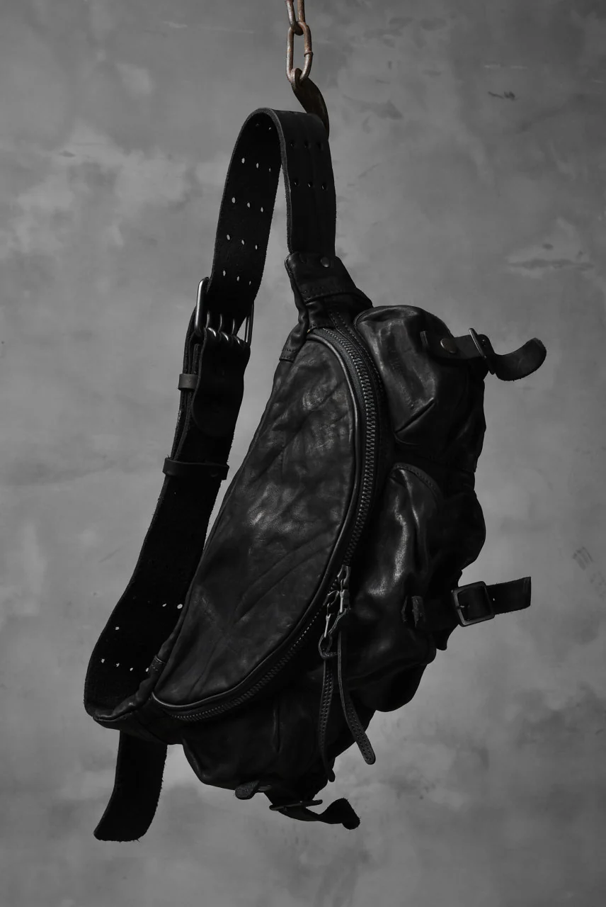 ISAMU KATAYAMA BACKLASH "DoubleShoulder" MIL-BAG (BLACK) - Image 4