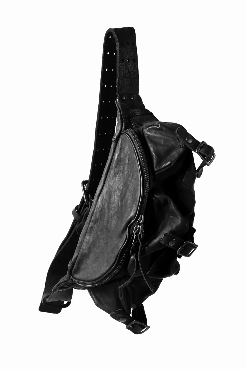 ISAMU KATAYAMA BACKLASH "DoubleShoulder" MIL-BAG (BLACK)