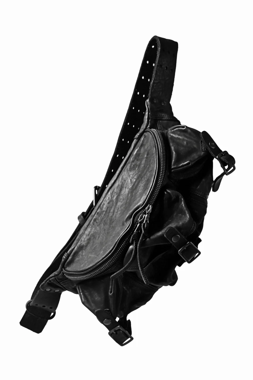 ISAMU KATAYAMA BACKLASH "DoubleShoulder" MIL-BAG (BLACK) - Image 3