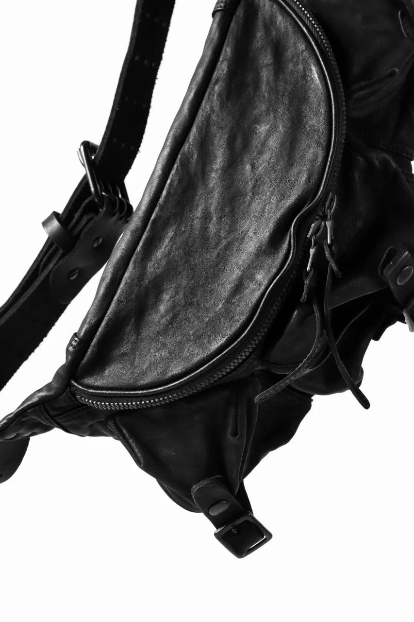 ISAMU KATAYAMA BACKLASH "DoubleShoulder" MIL-BAG (BLACK) - Image 7