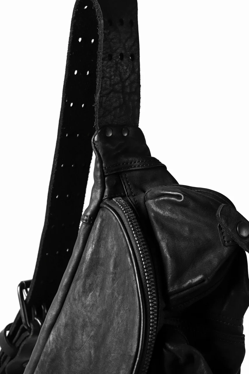 ISAMU KATAYAMA BACKLASH "DoubleShoulder" MIL-BAG (BLACK) - Image 8