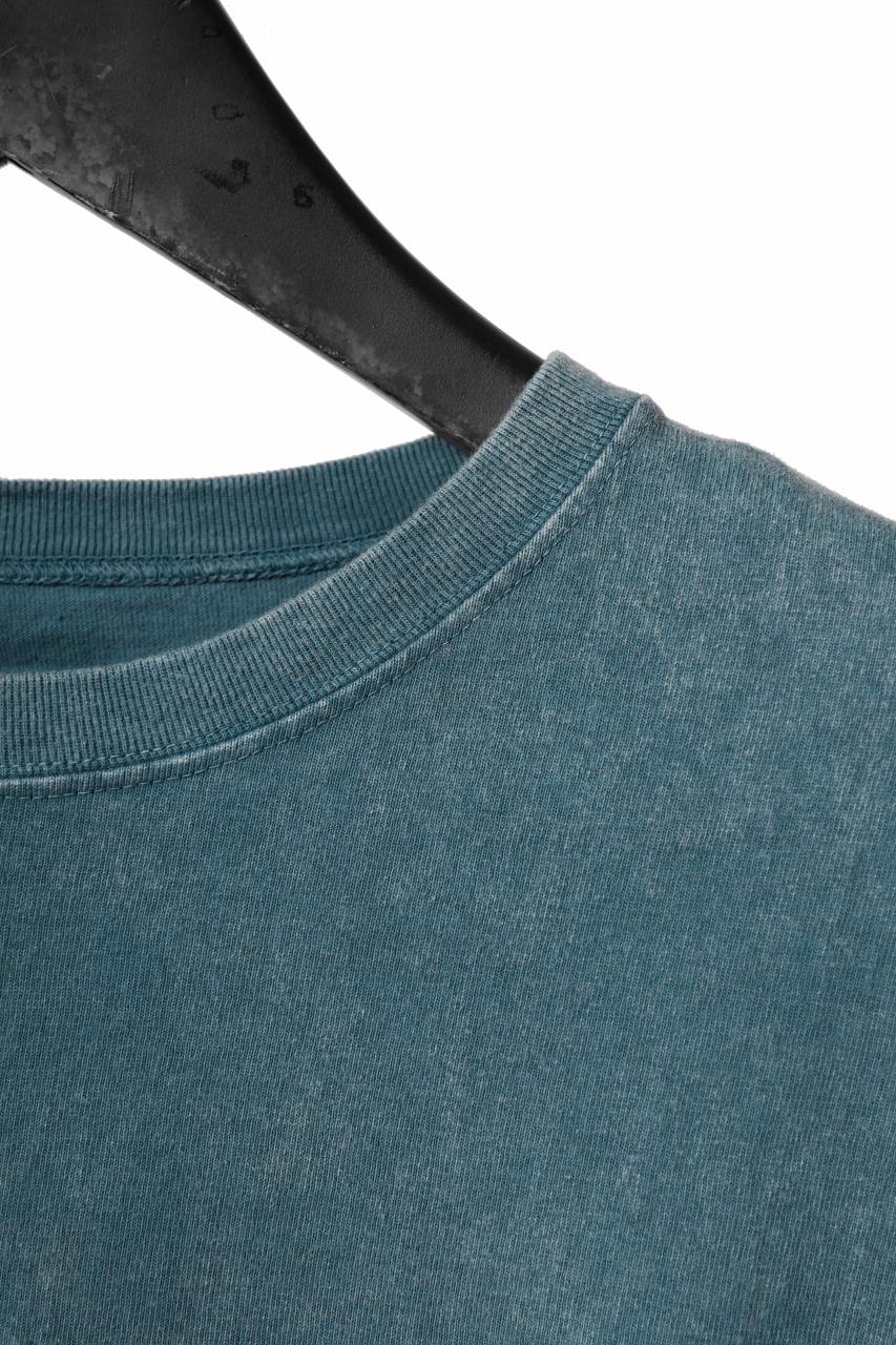 ISAMU KATAYAMA BACKLASH DYEING OVERSIZE TOPS / VINTAGE PROSESSED JERSEY (BLUE) - Image 13