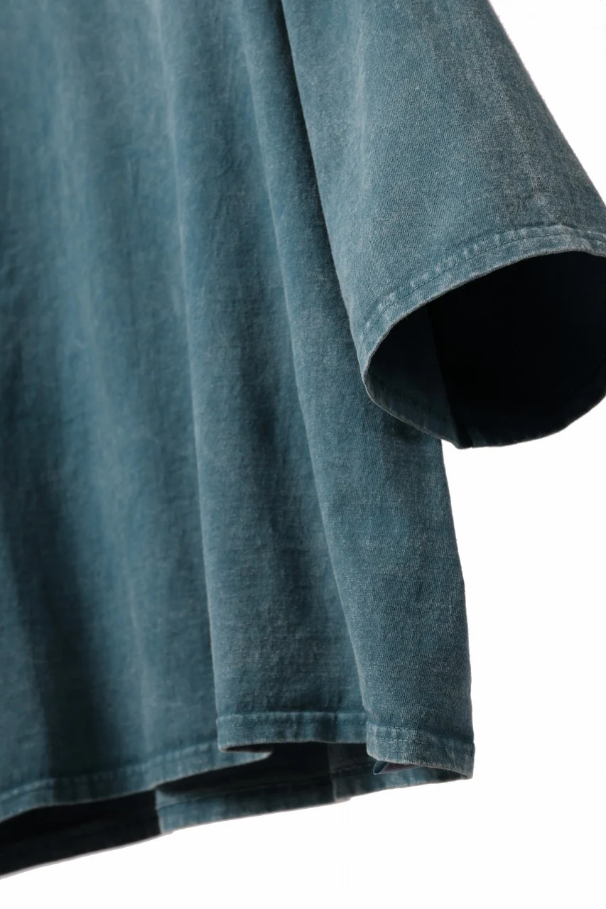 ISAMU KATAYAMA BACKLASH DYEING OVERSIZE TOPS / VINTAGE PROSESSED JERSEY (BLUE) - Image 14