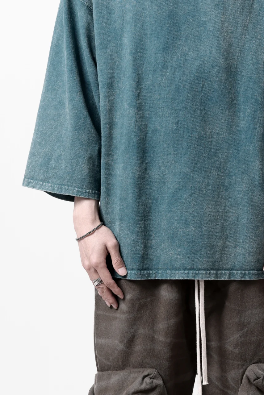ISAMU KATAYAMA BACKLASH DYEING OVERSIZE TOPS / VINTAGE PROSESSED JERSEY (BLUE) - Image 31