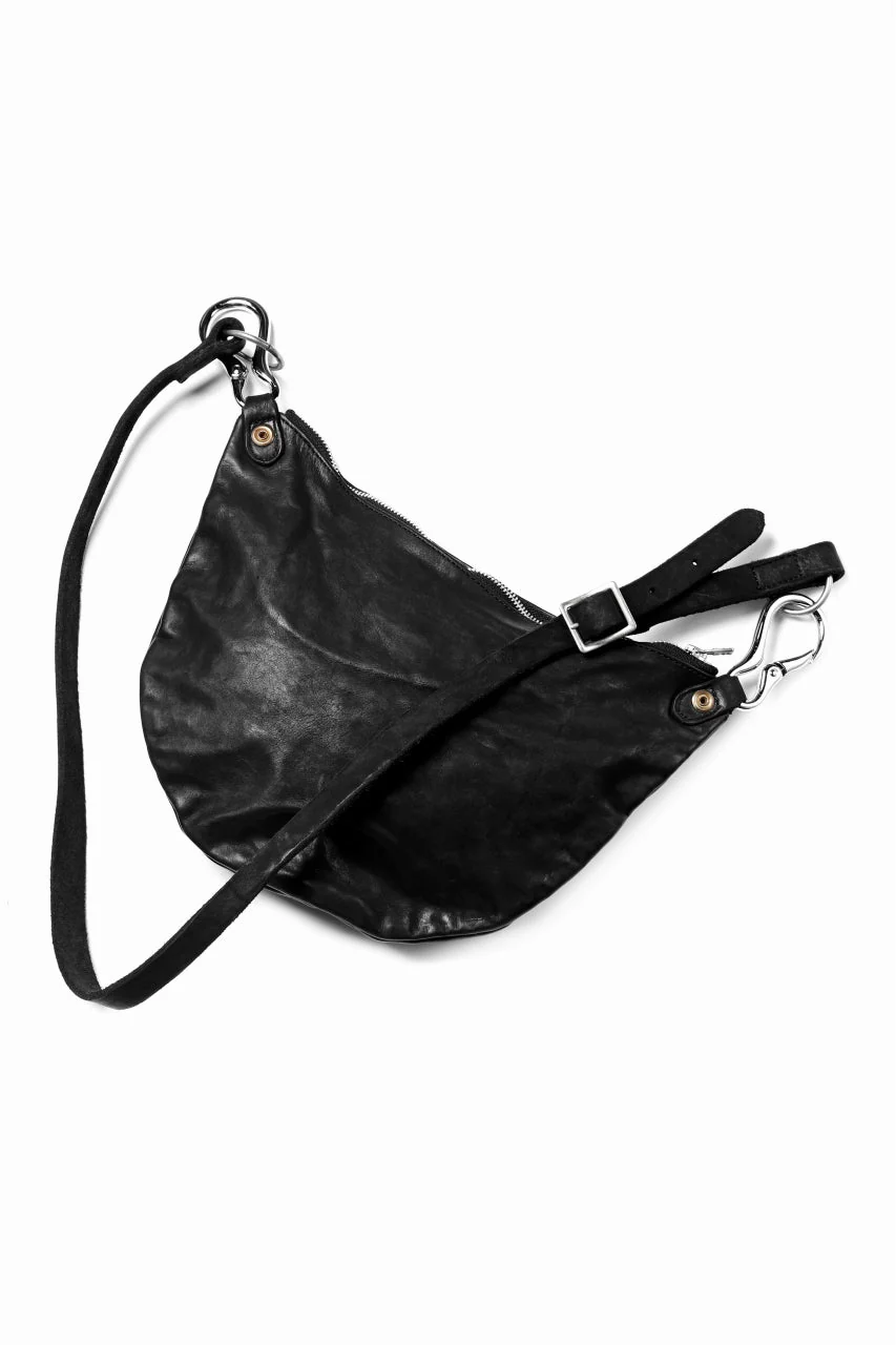 ISAMU KATAYAMA BACKLASH exclusive 2WAY BAM BAG / ITALY SHOULDER OBJECT DYED (BLACK) - Image 2