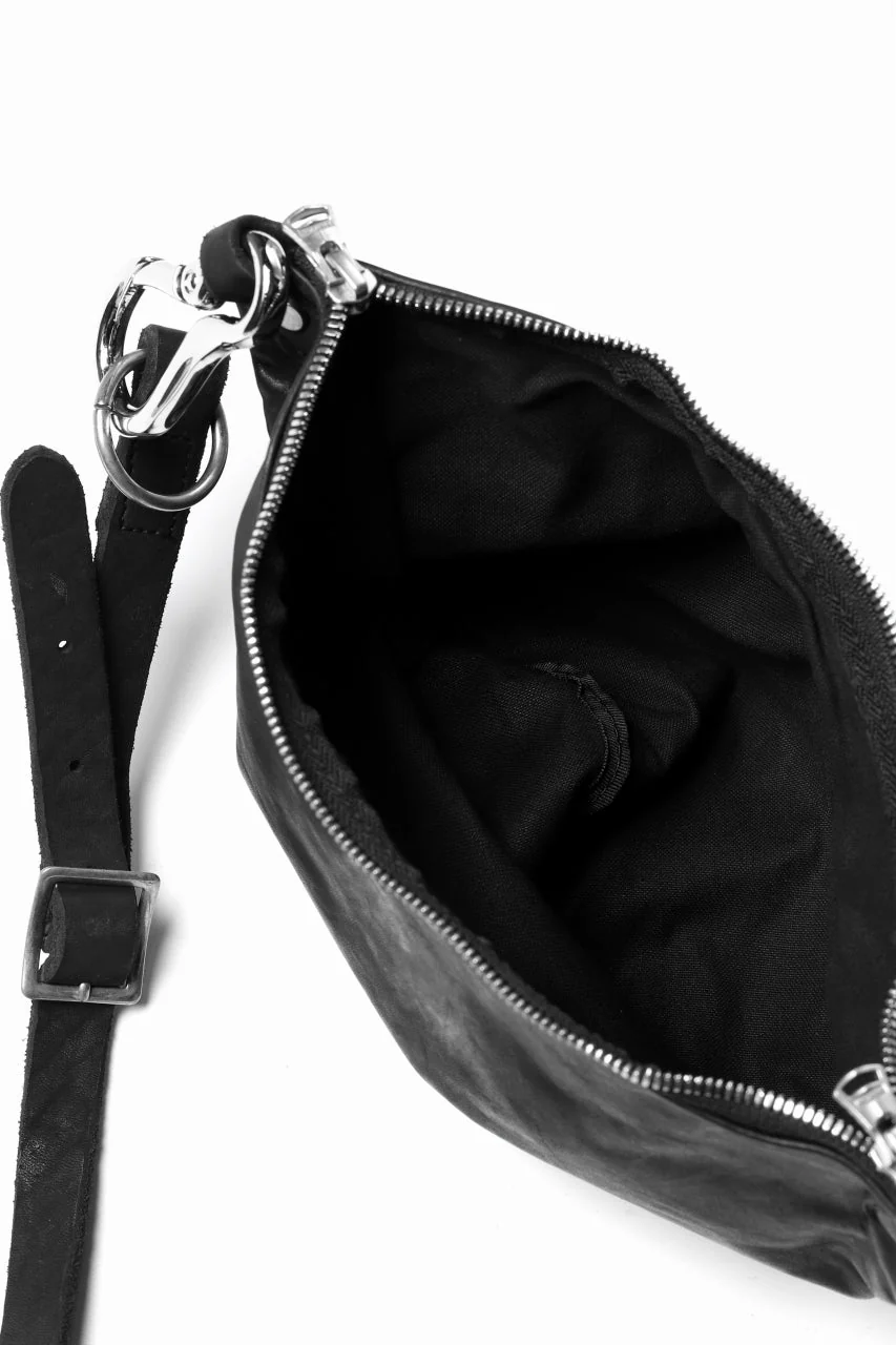 ISAMU KATAYAMA BACKLASH exclusive 2WAY BAM BAG / ITALY SHOULDER OBJECT DYED (BLACK) - Image 21