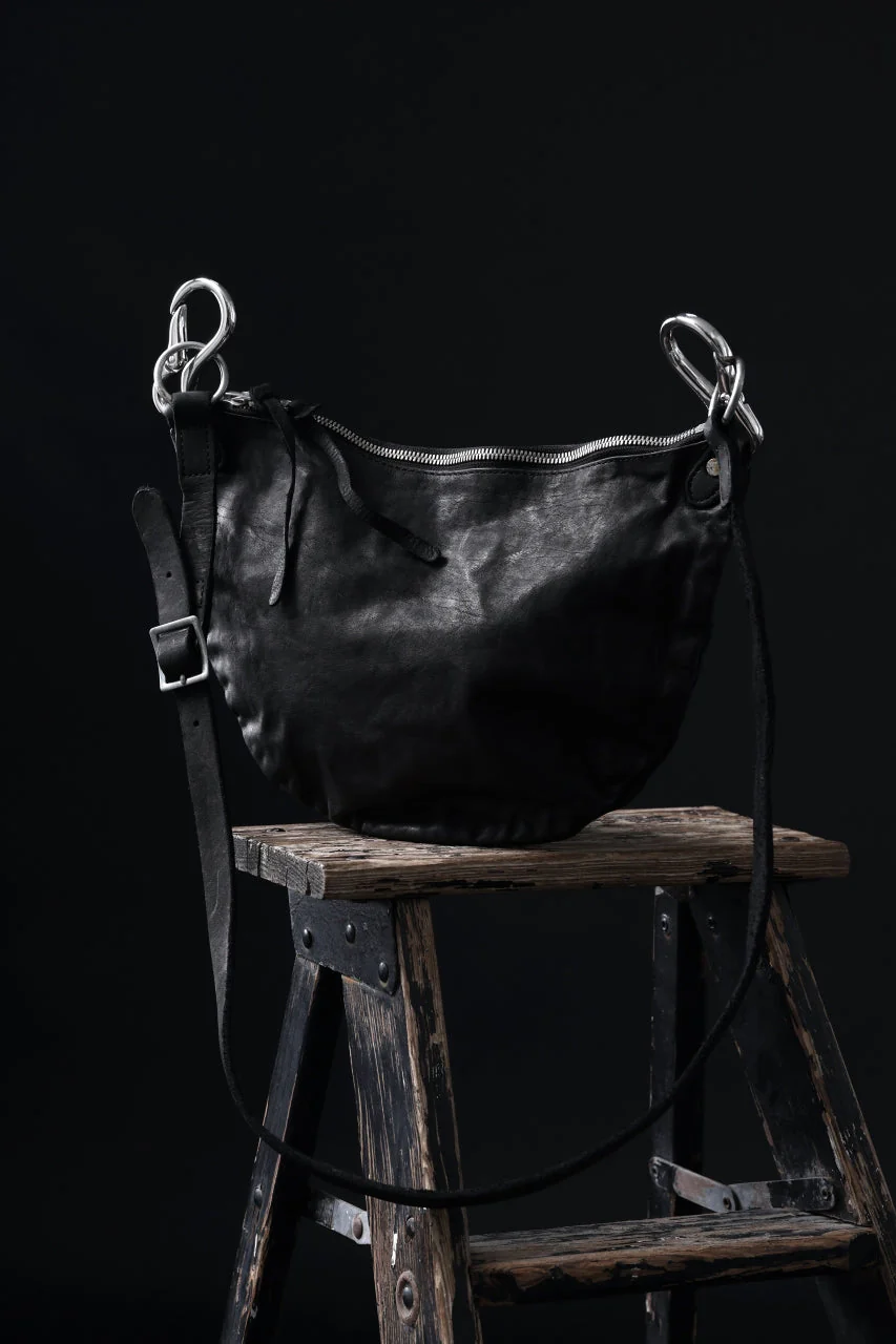 ISAMU KATAYAMA BACKLASH exclusive 2WAY BAM BAG / ITALY SHOULDER OBJECT DYED (BLACK) - Image 23