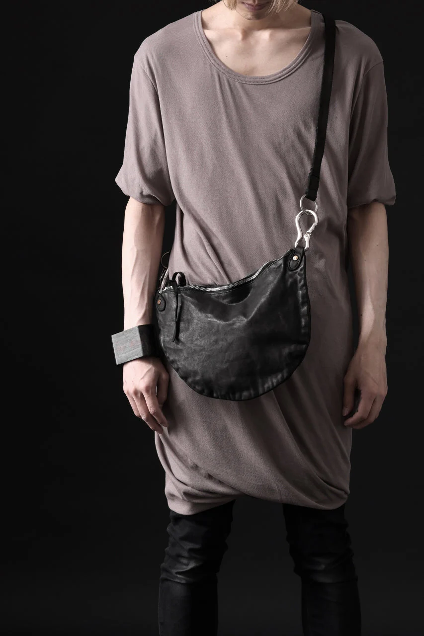 ISAMU KATAYAMA BACKLASH exclusive 2WAY BAM BAG / ITALY SHOULDER OBJECT DYED (BLACK) - Image 30