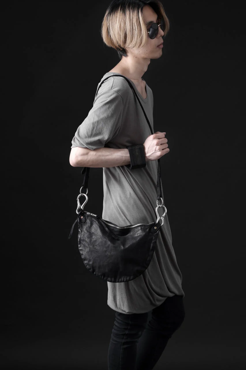 ISAMU KATAYAMA BACKLASH exclusive 2WAY BAM BAG / ITALY SHOULDER OBJECT DYED (BLACK) - Image 33