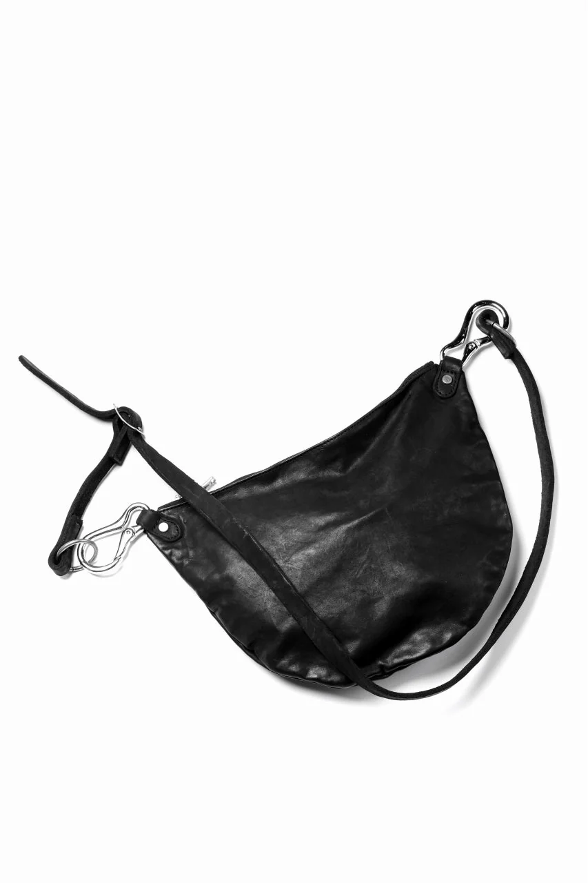ISAMU KATAYAMA BACKLASH exclusive 2WAY BAM BAG / ITALY SHOULDER OBJECT DYED (BLACK) - Image 4