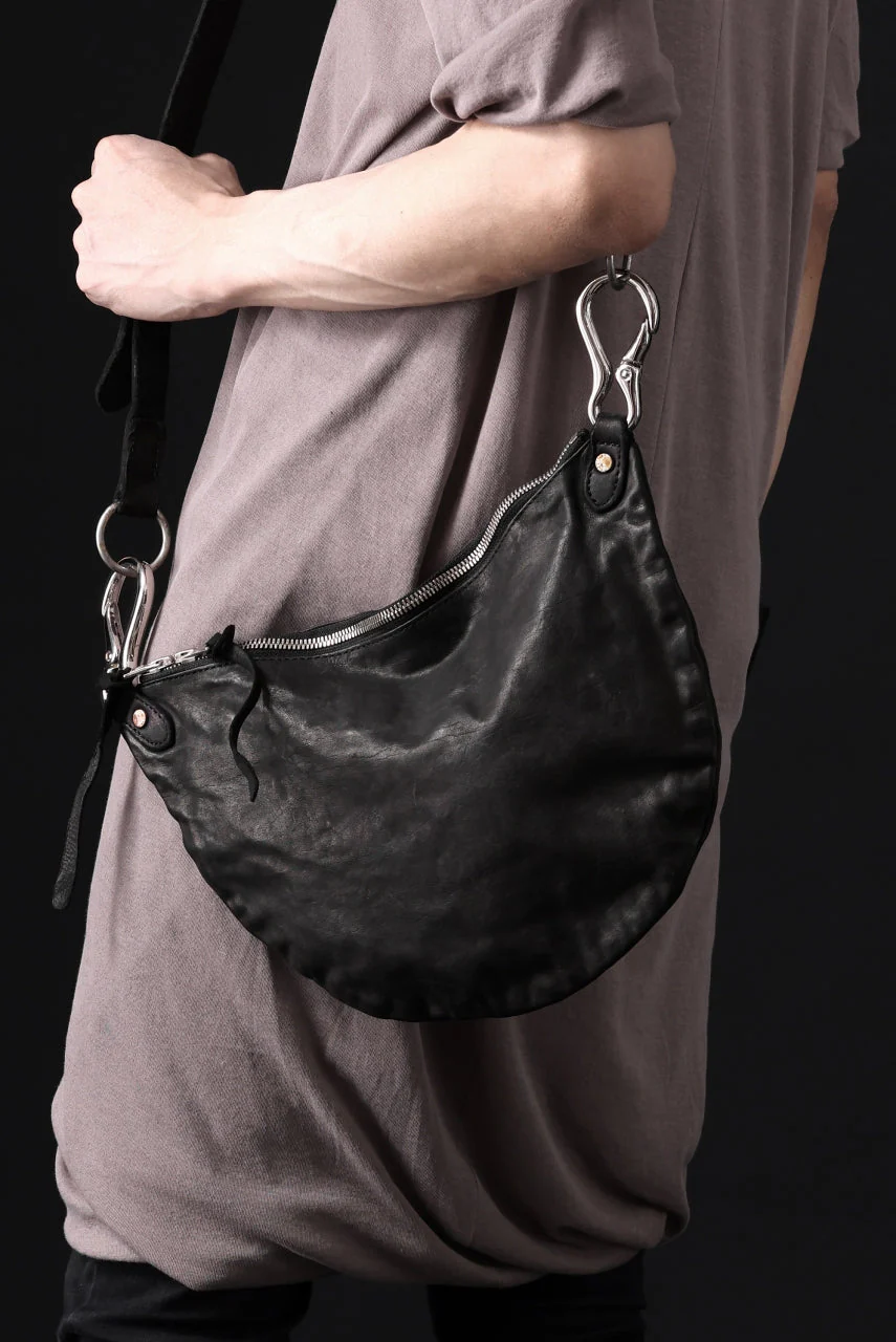 ISAMU KATAYAMA BACKLASH exclusive 2WAY BAM BAG / ITALY SHOULDER OBJECT DYED (BLACK) - Image 41