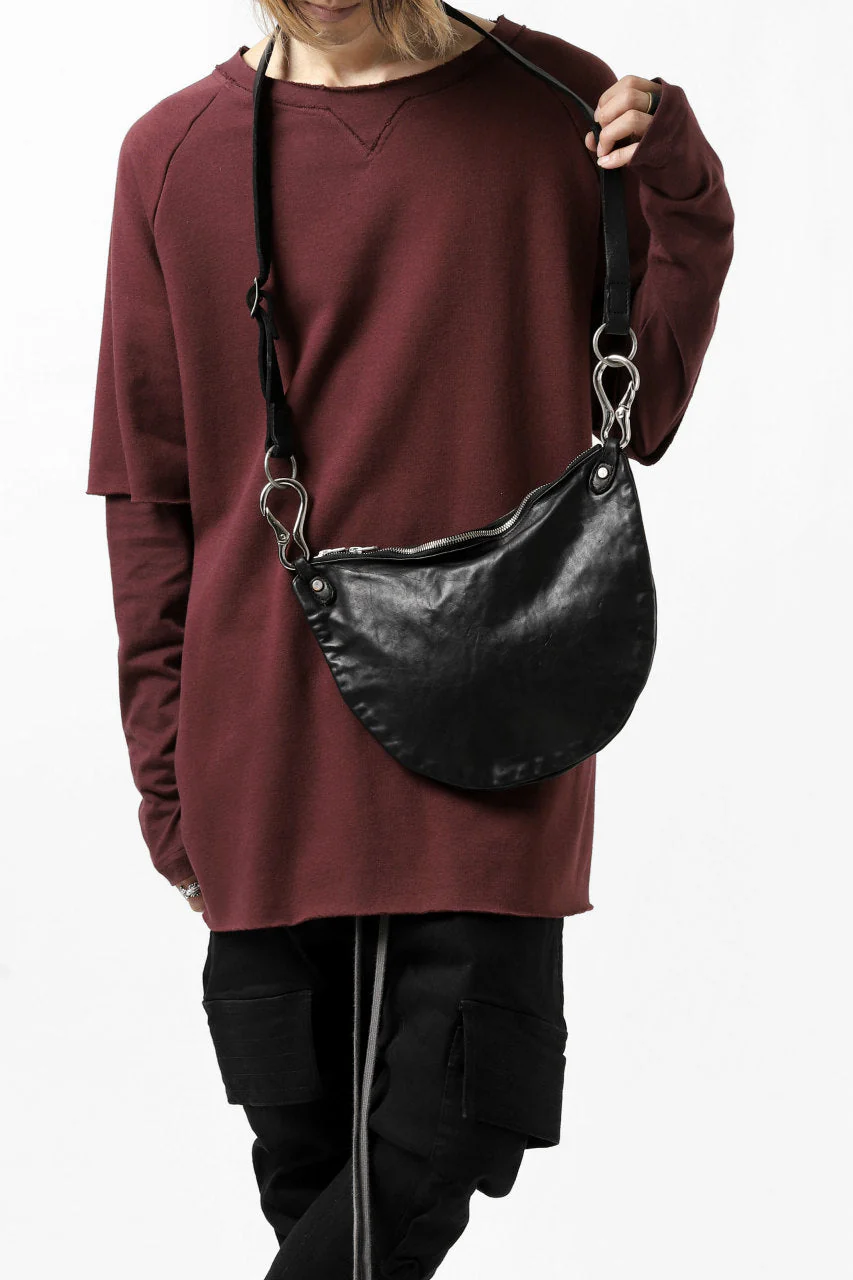 ISAMU KATAYAMA BACKLASH exclusive 2WAY BAM BAG / ITALY SHOULDER OBJECT DYED (BLACK) - Image 46