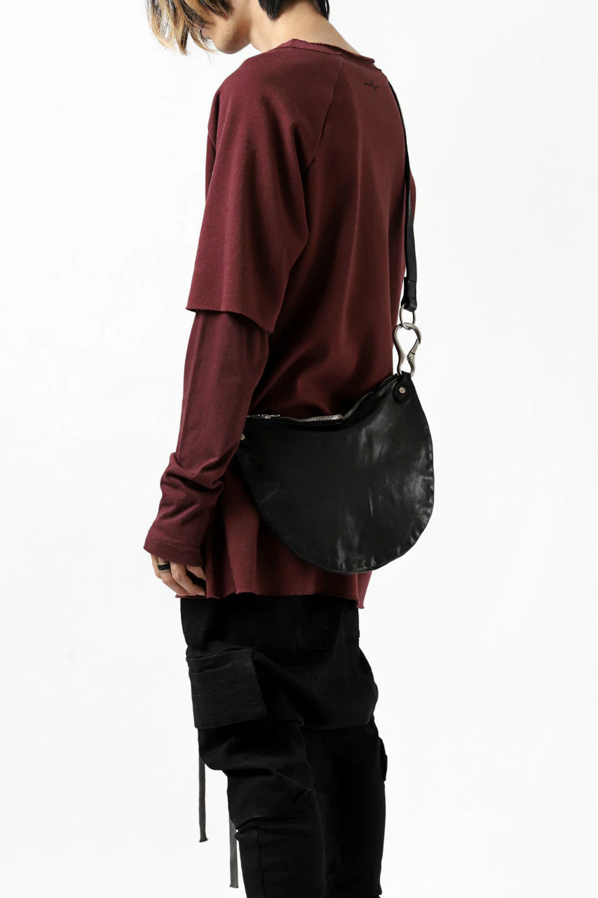 ISAMU KATAYAMA BACKLASH exclusive 2WAY BAM BAG / ITALY SHOULDER OBJECT DYED (BLACK) - Image 51