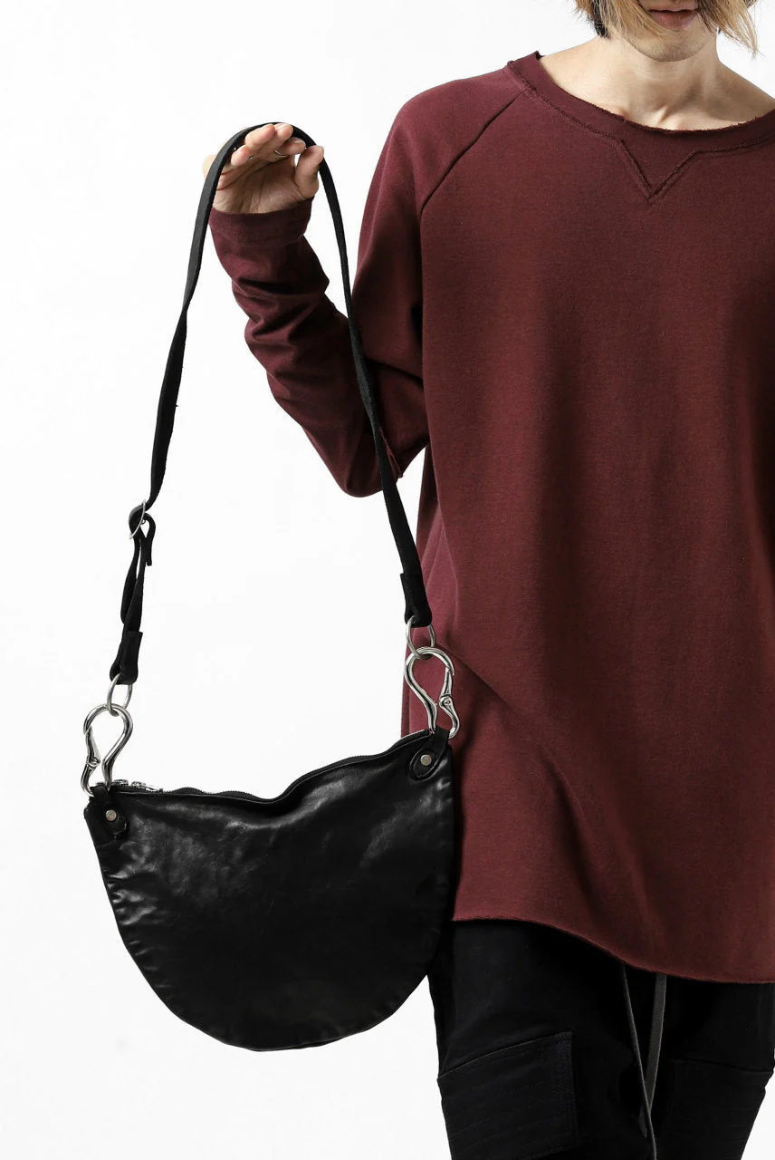 ISAMU KATAYAMA BACKLASH exclusive 2WAY BAM BAG / ITALY SHOULDER OBJECT DYED (BLACK) - Image 55