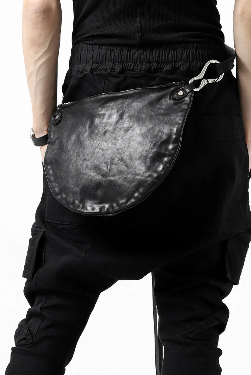 ISAMU KATAYAMA BACKLASH exclusive 2WAY BAM BAG / ITALY SHOULDER OBJECT DYED (BLACK) - Image 61