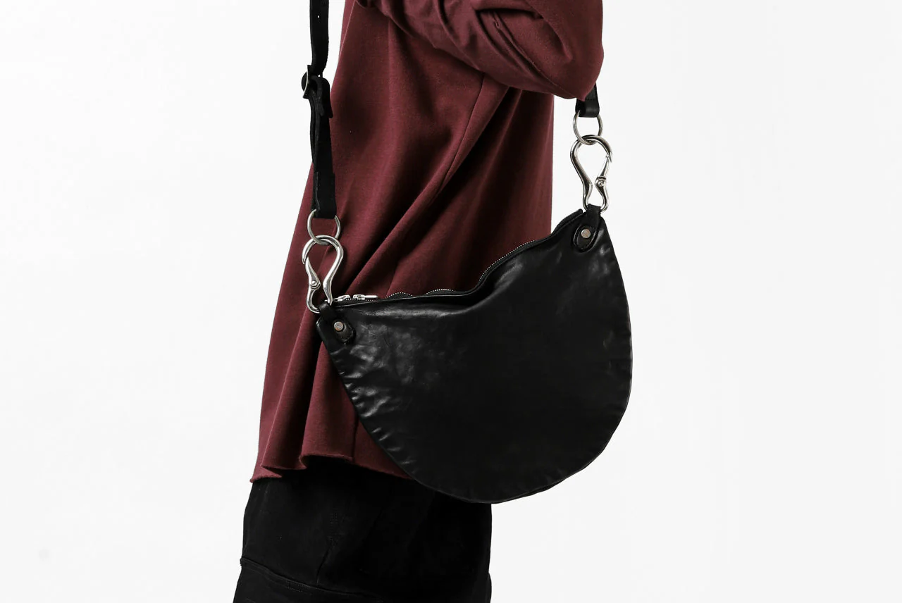 ISAMU KATAYAMA BACKLASH exclusive 2WAY BAM BAG / ITALY SHOULDER OBJECT DYED (BLACK) - Image 65