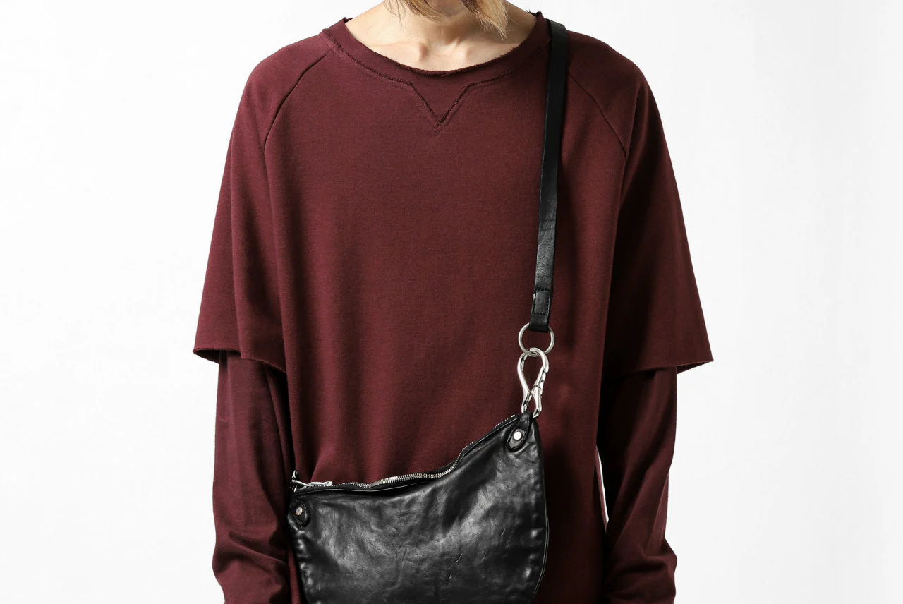 ISAMU KATAYAMA BACKLASH exclusive 2WAY BAM BAG / ITALY SHOULDER OBJECT DYED (BLACK) - Image 68
