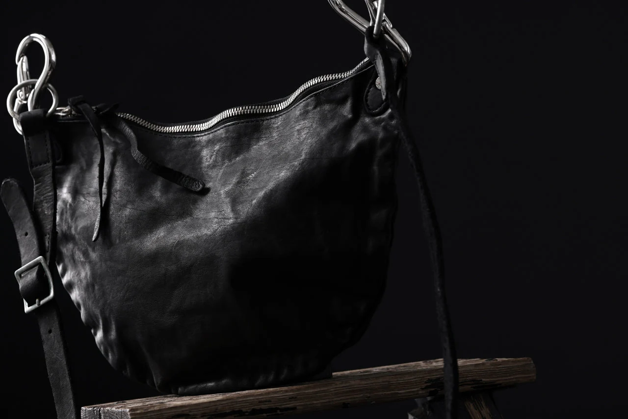 ISAMU KATAYAMA BACKLASH exclusive 2WAY BAM BAG / ITALY SHOULDER OBJECT DYED (BLACK) - Image 71