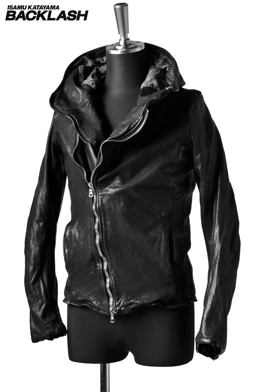 ISAMU KATAYAMA BACKLASH exclusive "FORE GROW" HOODED JACKET(BLACK) - Image 3