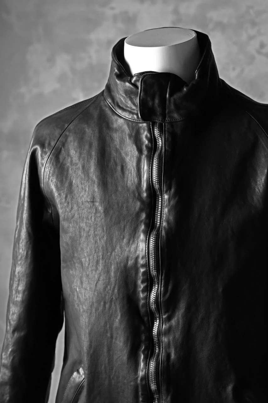 ISAMU KATAYAMA BACKLASH exclusive HIGH NECK BLOUSON / JP-TANNED HORSE - Image 11