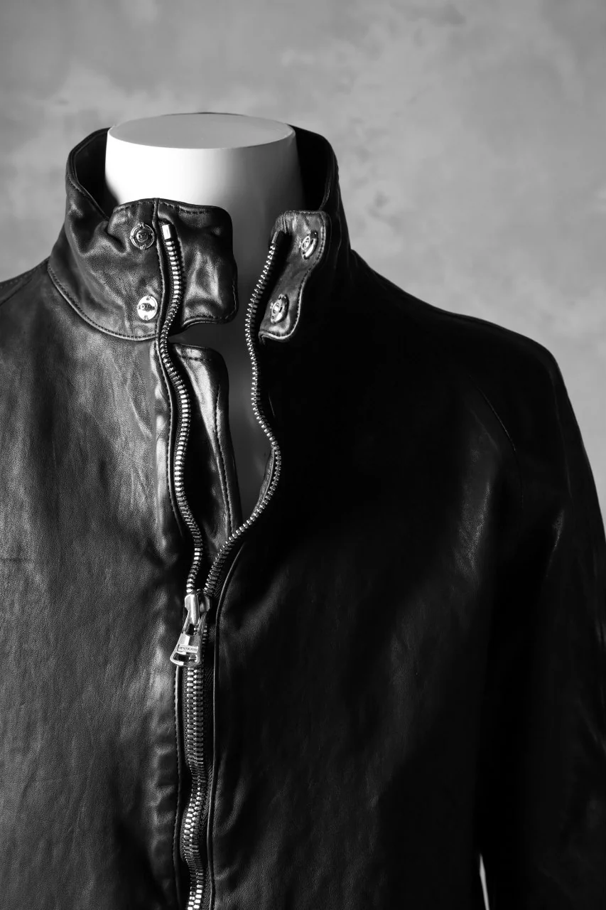 ISAMU KATAYAMA BACKLASH exclusive HIGH NECK BLOUSON / JP-TANNED HORSE - Image 12