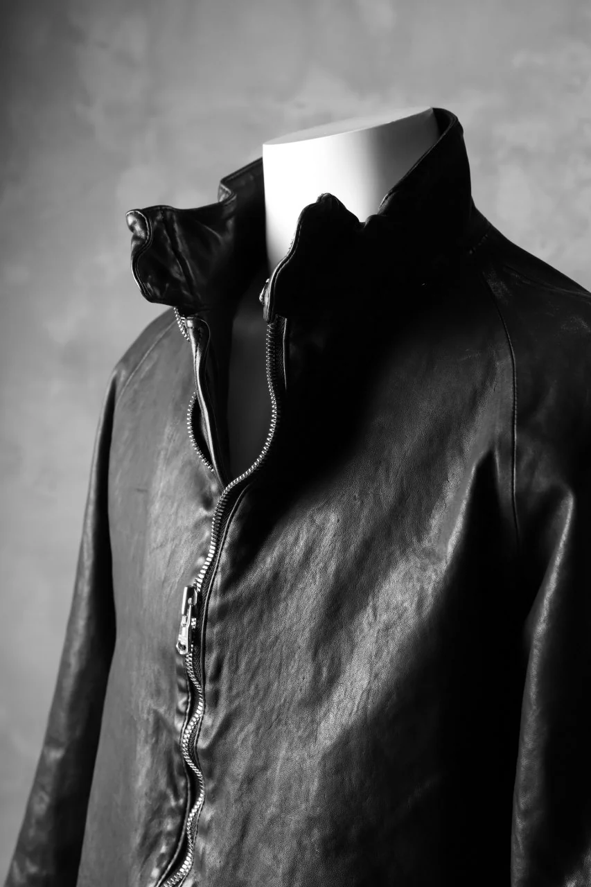 ISAMU KATAYAMA BACKLASH exclusive HIGH NECK BLOUSON / JP-TANNED HORSE - Image 14