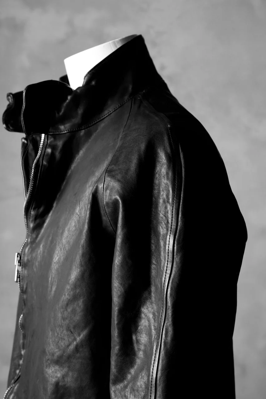 ISAMU KATAYAMA BACKLASH exclusive HIGH NECK BLOUSON / JP-TANNED HORSE - Image 15