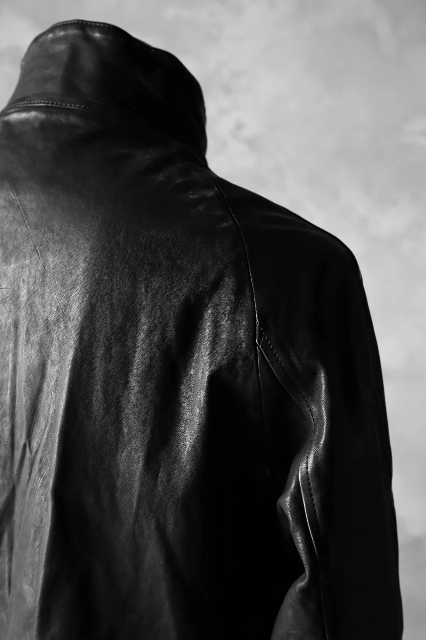 ISAMU KATAYAMA BACKLASH exclusive HIGH NECK BLOUSON / JP-TANNED HORSE - Image 19