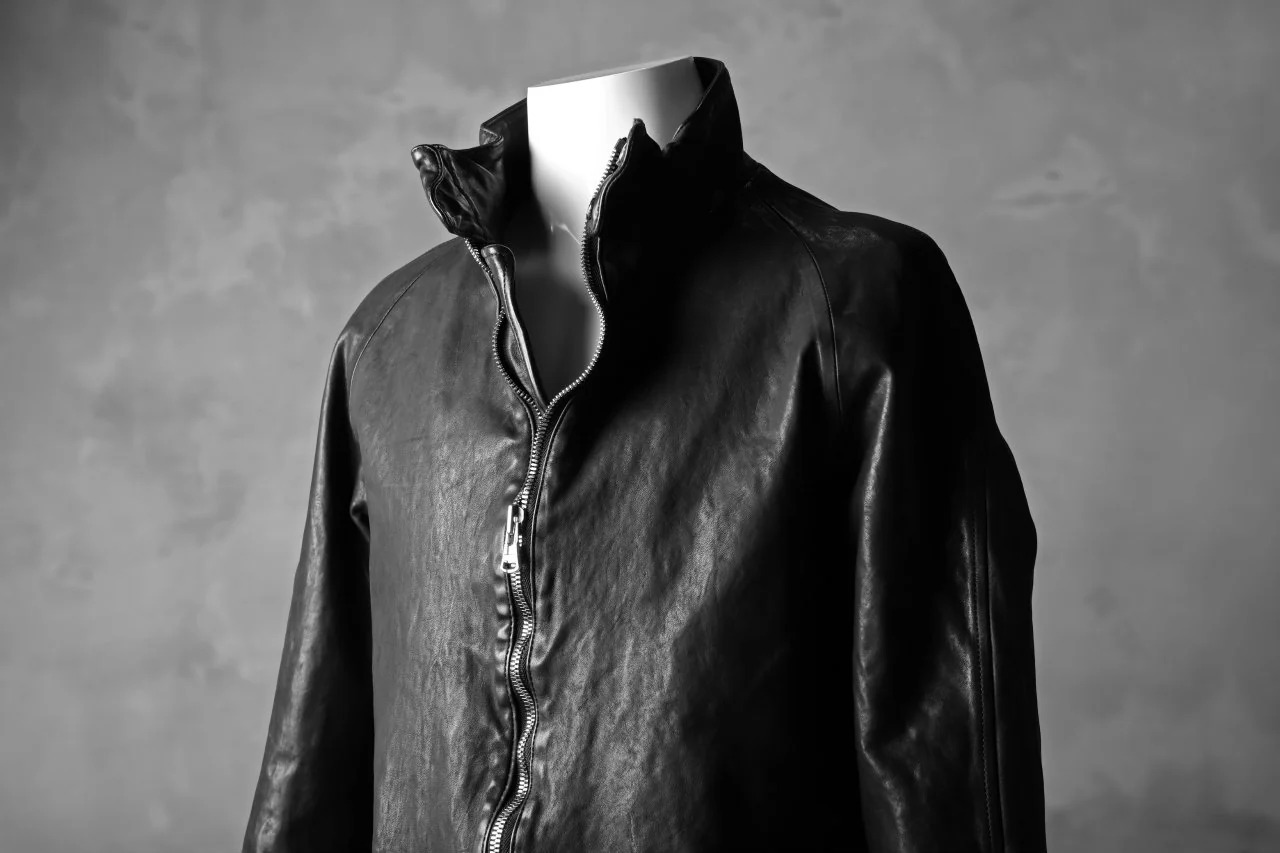 ISAMU KATAYAMA BACKLASH exclusive HIGH NECK BLOUSON / JP-TANNED HORSE - Image 23