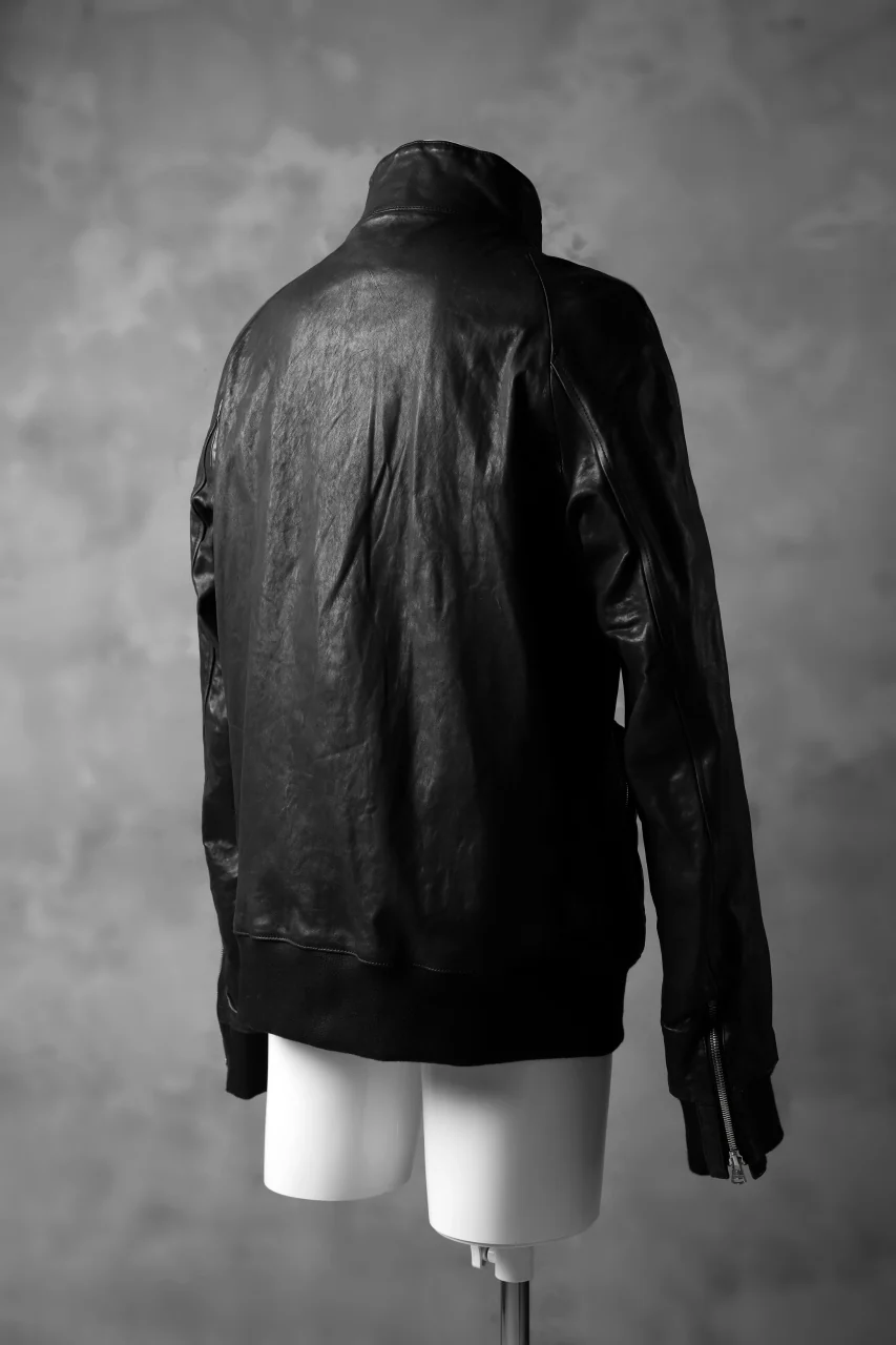 ISAMU KATAYAMA BACKLASH exclusive HIGH NECK BLOUSON / JP-TANNED HORSE - Image 6