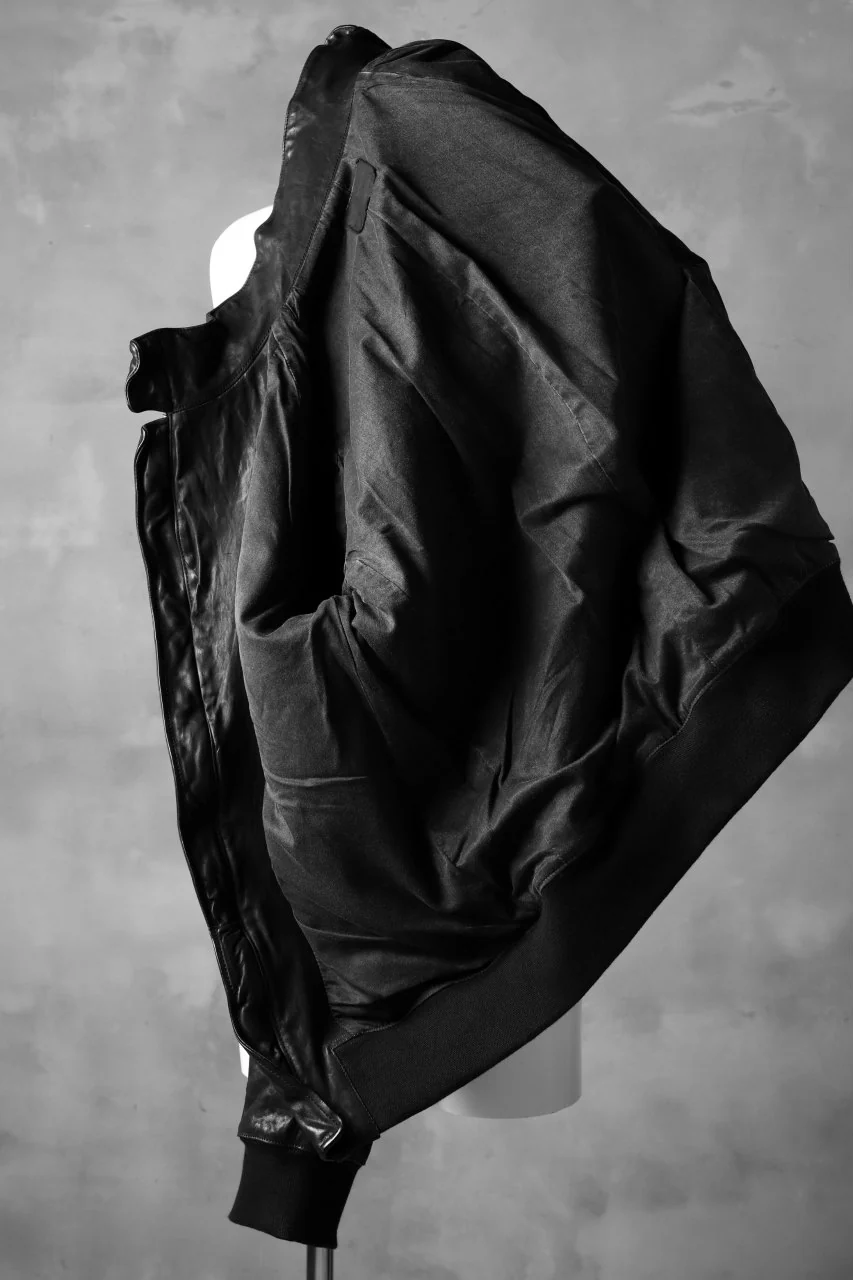 ISAMU KATAYAMA BACKLASH exclusive HIGH NECK BLOUSON / JP-TANNED HORSE - Image 7