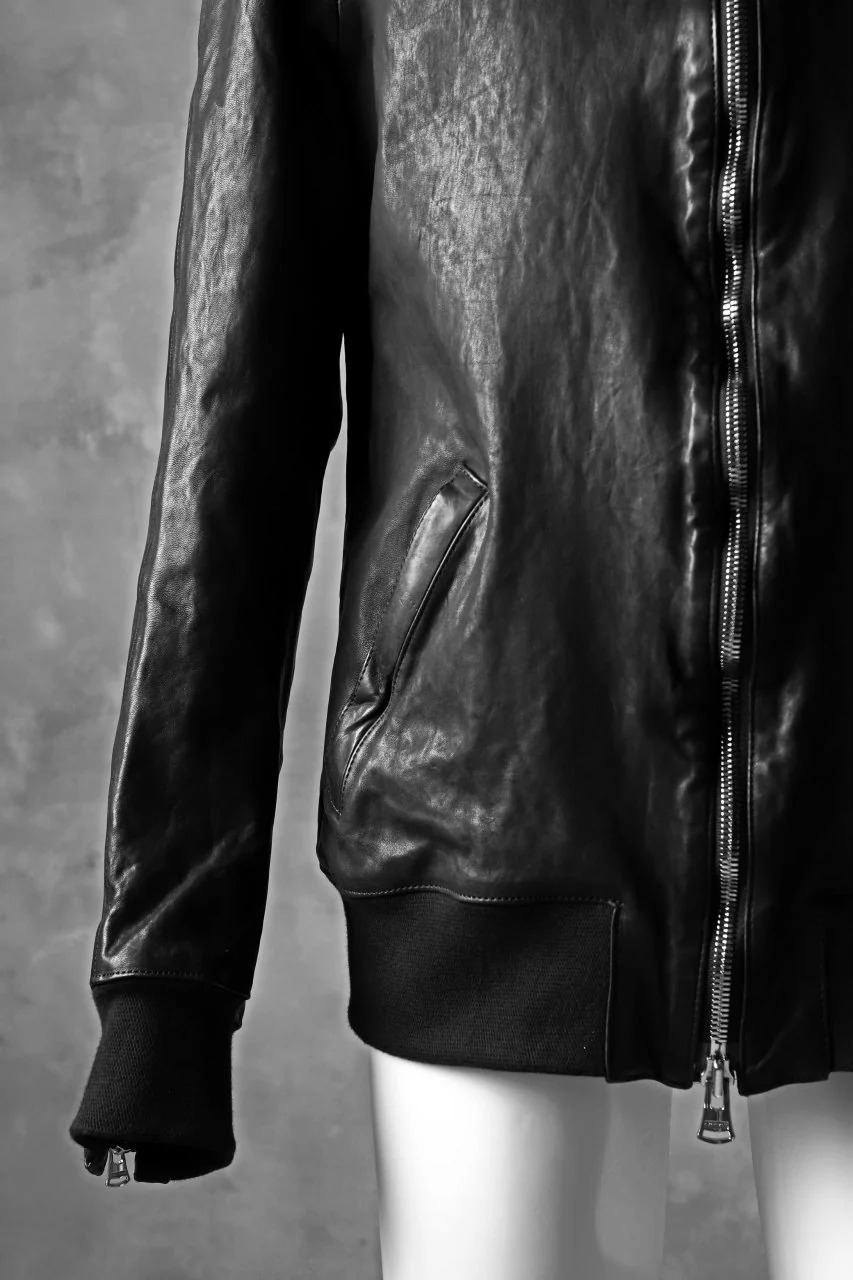 ISAMU KATAYAMA BACKLASH exclusive HIGH NECK BLOUSON / JP-TANNED HORSE - Image 9