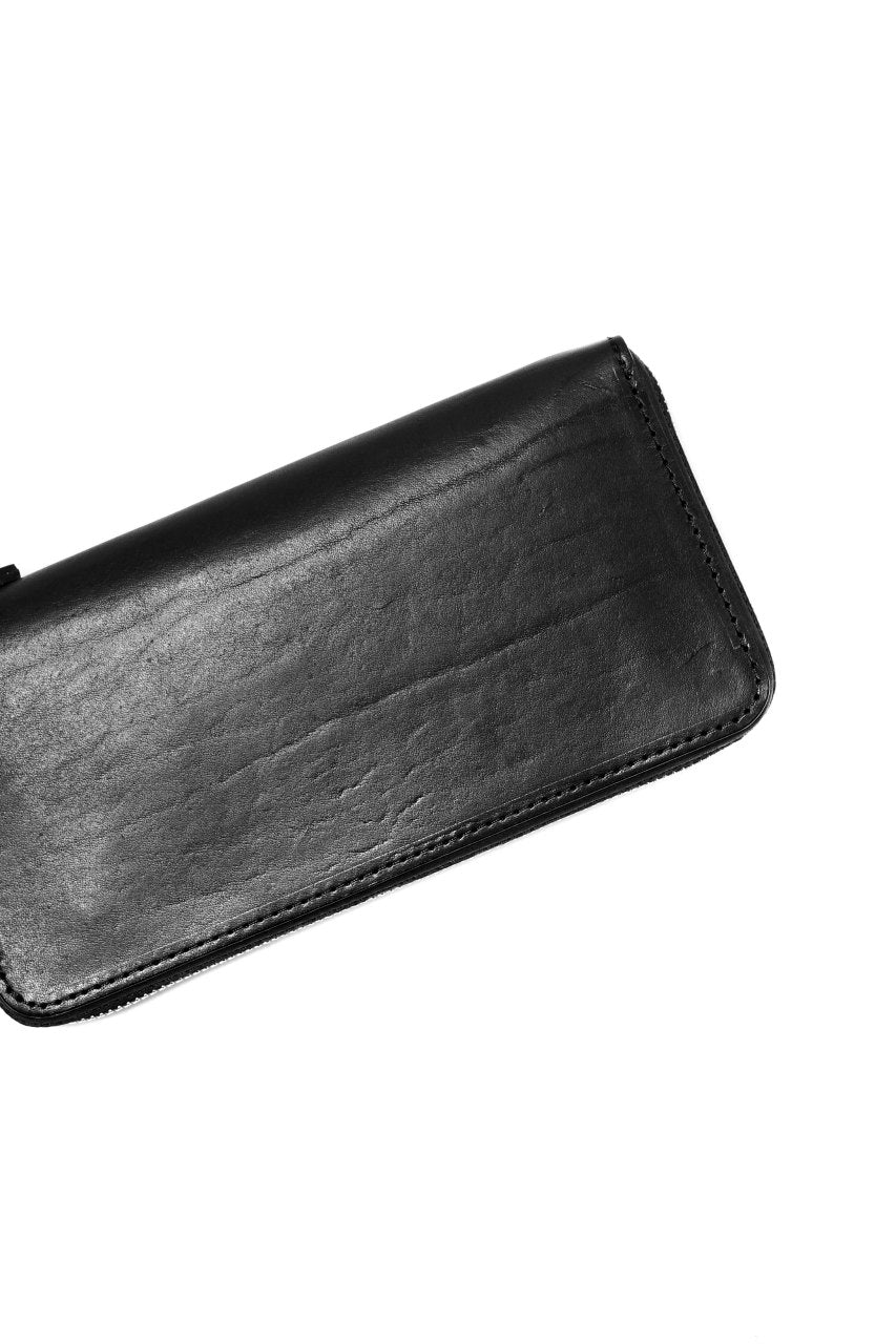 ISAMU KATAYAMA BACKLASH exclusive ROUND FASTNER WALLET / Italy Double Shoulder(PULL UP WAXED) - Image 15