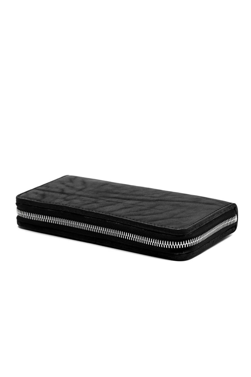 ISAMU KATAYAMA BACKLASH exclusive ROUND FASTNER WALLET / JAPAN DOUBLE SHOULDER  (OBJECT DYED) - Image 11