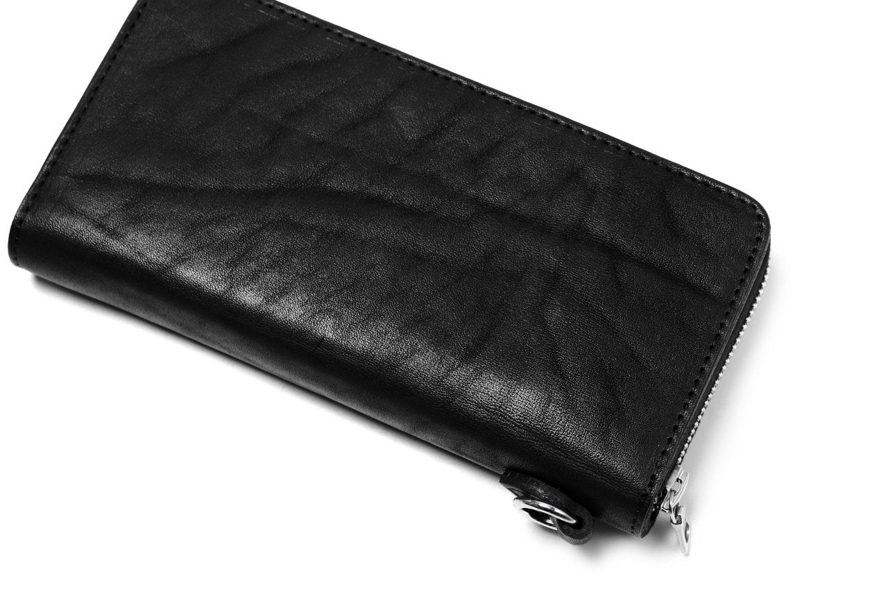 ISAMU KATAYAMA BACKLASH exclusive ROUND FASTNER WALLET / JAPAN DOUBLE SHOULDER  (OBJECT DYED) - Image 23