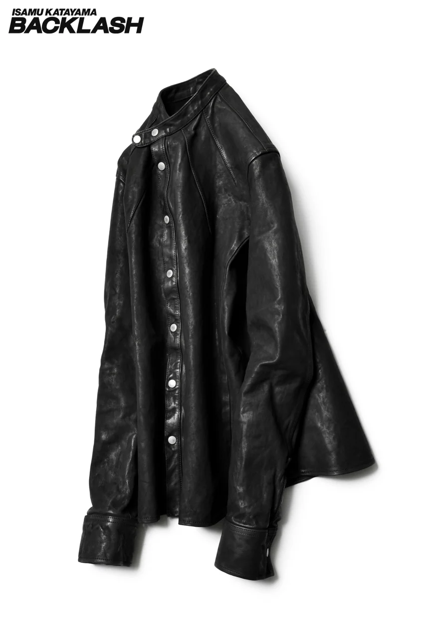 Isamu Katayama Backlash exclusive Single Riders Shirt (Italy Double Shoulder - Nubuck) - Image 4