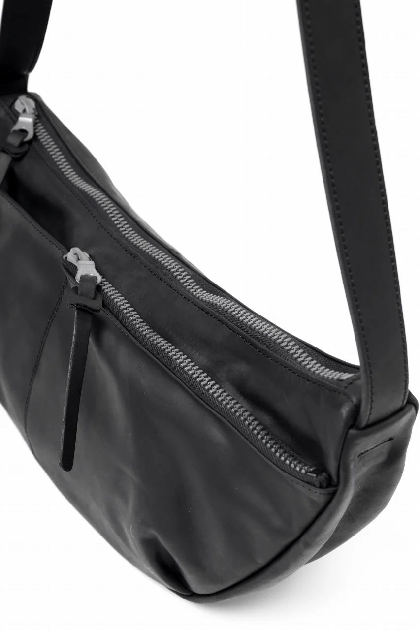 ISAMU KATAYAMA BACKLASH exclusive UTILITY BAG / GUIDI OILED CALF (BLACK) - Image 17