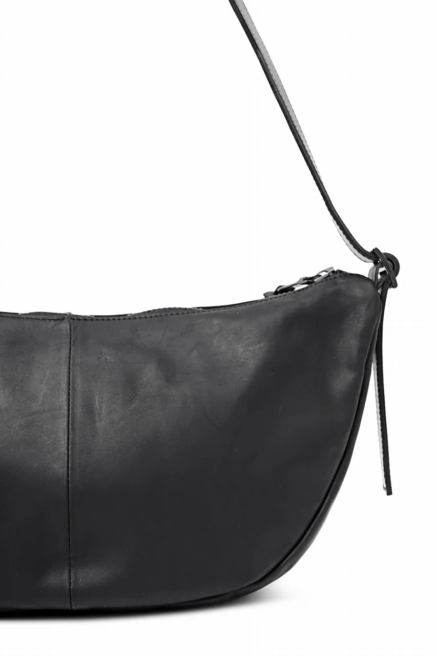 ISAMU KATAYAMA BACKLASH exclusive UTILITY BAG / GUIDI OILED CALF (BLACK) - Image 20