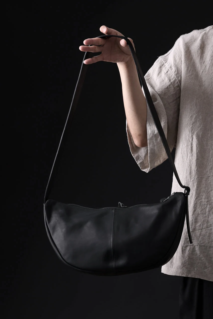 ISAMU KATAYAMA BACKLASH exclusive UTILITY BAG / GUIDI OILED CALF (BLACK) - Image 48