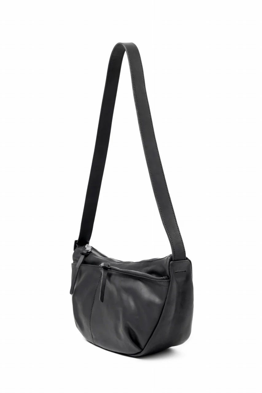 ISAMU KATAYAMA BACKLASH exclusive UTILITY BAG / GUIDI OILED CALF (BLACK) - Image 7
