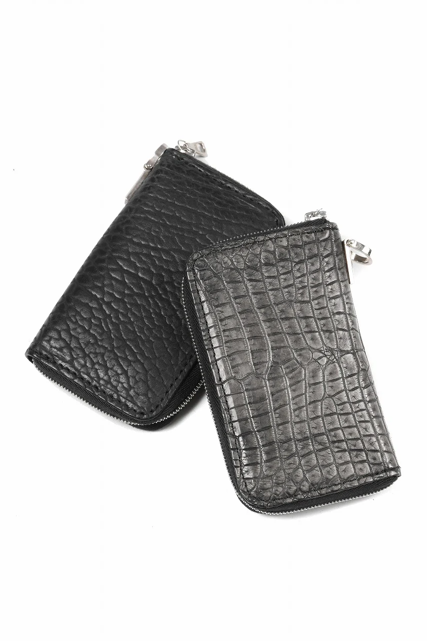 ISAMU KATAYAMA BACKLASH FUR SEAL COIN PURSE (BLACK) - Image 9
