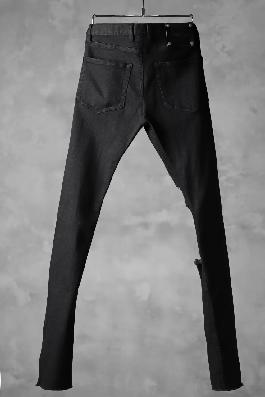 ISAMU KATAYAMA BACKLASH HIGH POWER STRETCH SKINNY PANTS (REPAIRED DEERSKIN) - Image 3