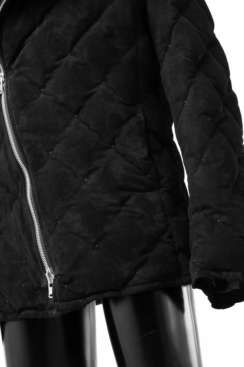 ISAMU KATAYAMA BACKLASH HOODED DOWN JACKET / KANGAROO REVERSE + POLISH WHITE GOOSE (BLACK) - Image 34