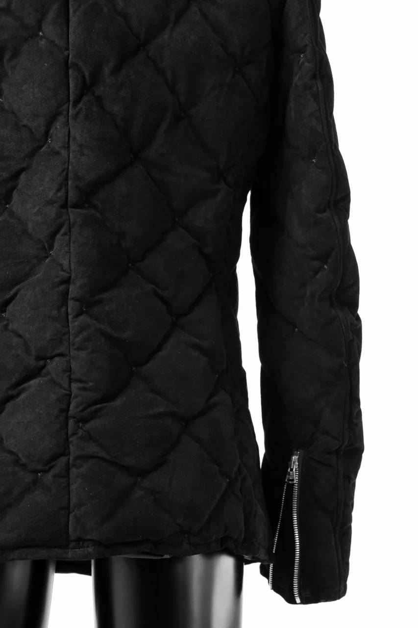 ISAMU KATAYAMA BACKLASH HOODED DOWN JACKET / KANGAROO REVERSE + POLISH WHITE GOOSE (BLACK) - Image 39