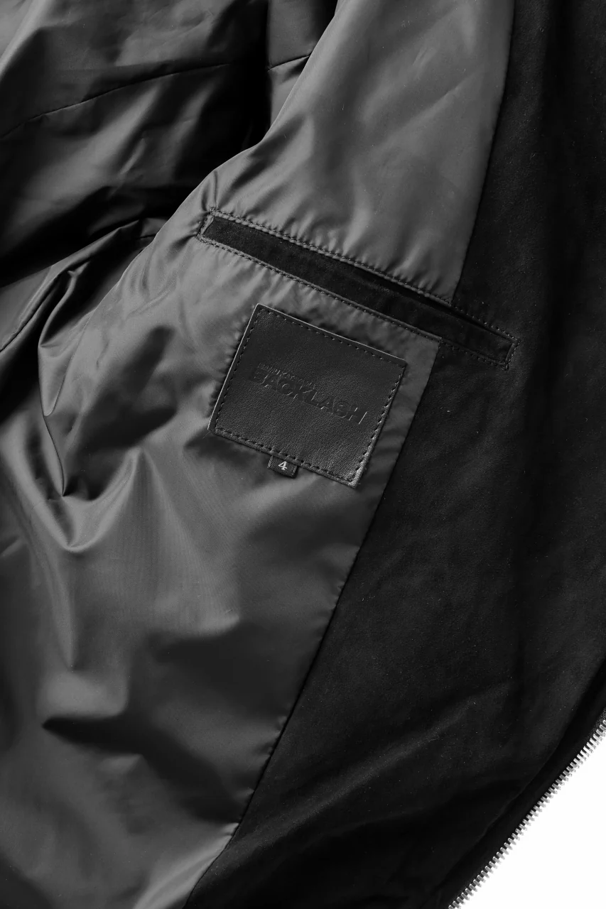 ISAMU KATAYAMA BACKLASH HOODED DOWN JACKET / KANGAROO REVERSE + POLISH WHITE GOOSE (BLACK) - Image 42