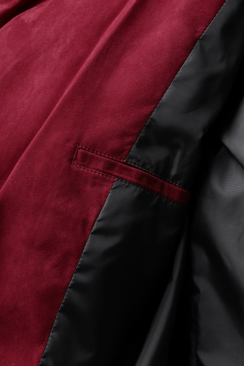 ISAMU KATAYAMA BACKLASH HOODED DOWN JACKET / KANGAROO REVERSE + POLISH WHITE GOOSE (RED) - Image 28