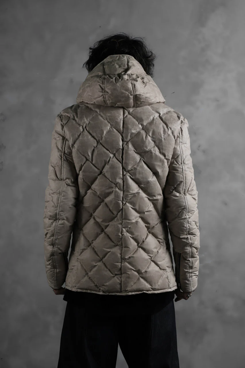 ISAMU KATAYAMA BACKLASH HOODED DOWN JACKET / WAXY KANGAROO + POLISH WHITE GOOSE (WHITE) - Image 41